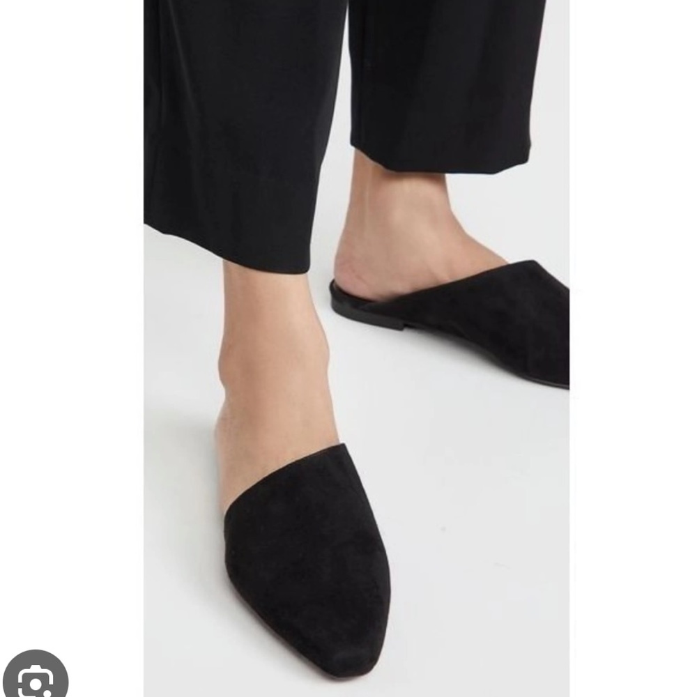 Suede Loafer mules